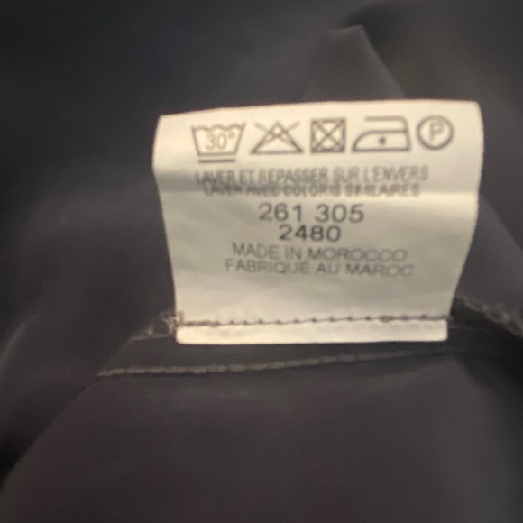 Dark gray slimming skirt - Picture 2 of 5